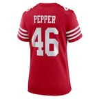 Taybor Pepper San Francisco 49ers Nike Women's  Game Jersey -  Scarlet