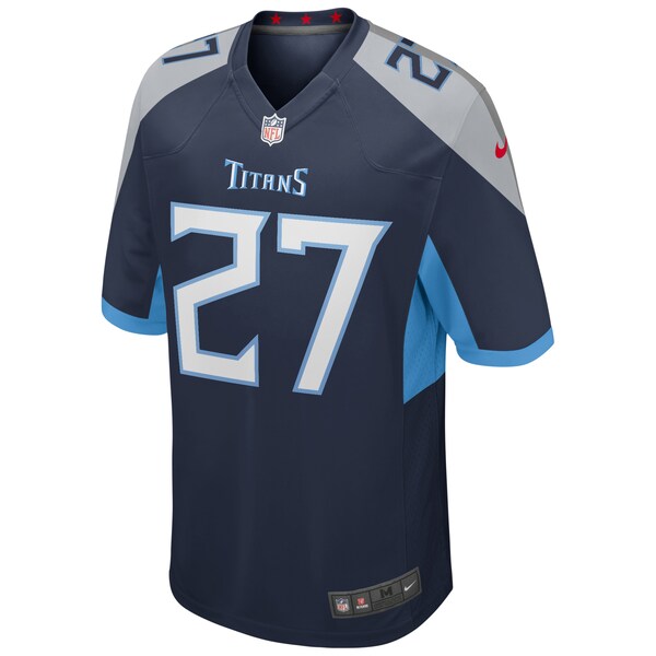 Eddie George Tennessee Titans Nike Game Retired Player Jersey - Navy/Light Blue
