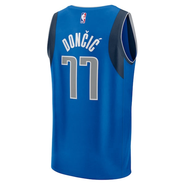 Luka Dončić Dallas Mavericks  Fast Break Replica Player Jersey - Icon Edition - Blue