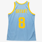Men's Los Angeles Lakers Kobe Bryant Mitchell & Ness Powder Blue 2001/02 Hardwood Classics Authentic Player Jersey