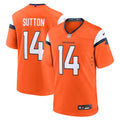 Courtland Sutton Denver Broncos Nike Game Jersey - Orange