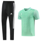 Adidas Short Sleeve Training Jersey Set - AD05- Fruit Green