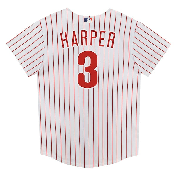 Bryce Harper Philadelphia Phillies Nike Preschool Home Replica 2.0 Player Jersey - White