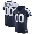 Dallas Cowboys Nike Alternate Vapor Elite Custom Jersey - Navy