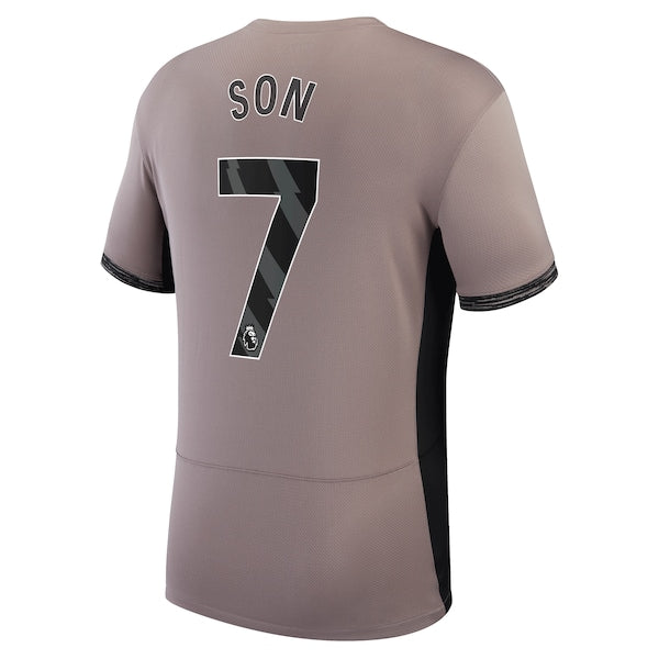 Son Heung-Min Tottenham Hotspur Nike Youth 2023/24 Third Stadium Replica Player Jersey – Tan