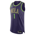 Zion Williamson New Orleans Pelicans Nike 2024/25 Authentic Player Jersey - City Edition - Purple