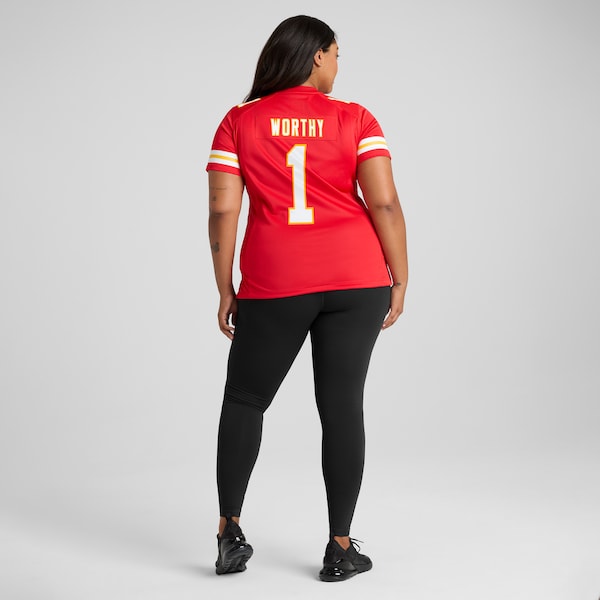 Xavier Worthy Kansas City Chiefs Nike Women's  Game Jersey -  Red