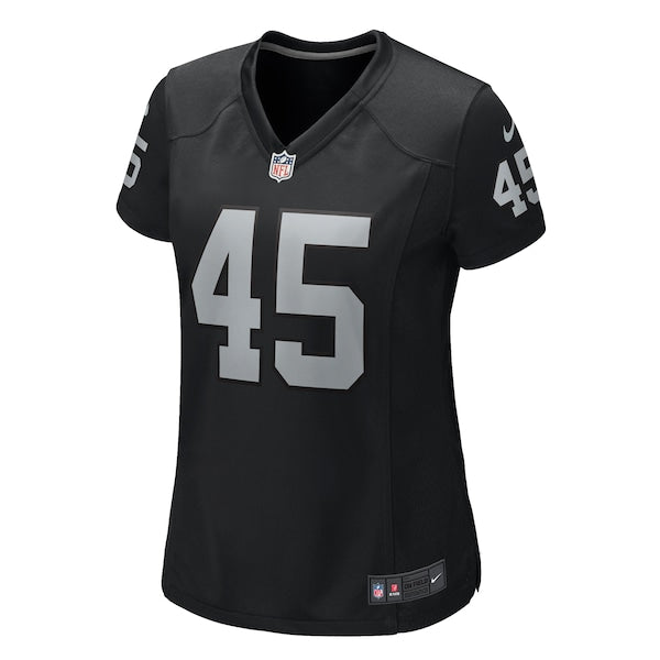 Tommy Eichenberg Las Vegas Raiders Nike Women's  Game Jersey -  Black