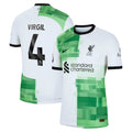 Virgil van Dijk Liverpool Nike 2023/24 Away Authentic Player Jersey - White/Red