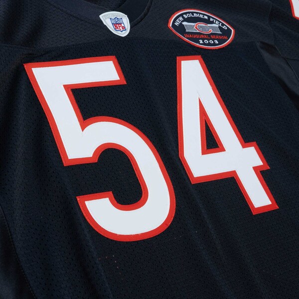 Brian Urlacher Chicago Bears 2003 Authentic Throwback Retired Player Jersey - Navy