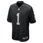 Ashton Jeanty Las Vegas Raiders Nike Youth 2025 NFL Draft First Round Pick  Team Game Jersey - Black