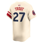 Mike Trout Los Angeles Angels Nike City Connect Limited Jersey - Natural