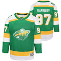 Kirill Kaprizov Minnesota Wild Youth 2023/24 Alternate Premier Player Jersey – Green