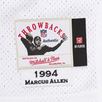 Marcus Allen Kansas City Chiefs 1994  Authentic Throwback Retired Player Jersey - White