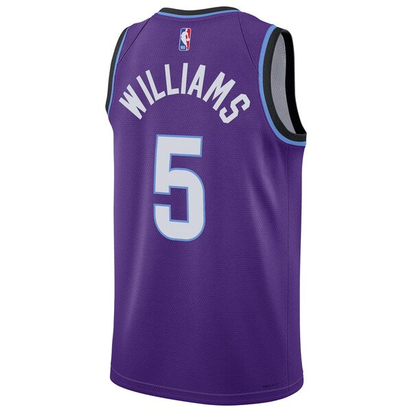 Cody Williams Utah Jazz Nike Unisex Swingman Jersey - Icon Edition - Purple