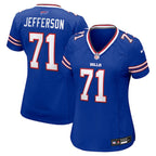 Quinton Jefferson Buffalo Bills Nike Women's  Game Jersey -  Royal