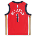 Zion Williamson New Orleans Pelicans Jordan Brand Preschool 2022/23 Replica Jersey - Statement Edition - Red