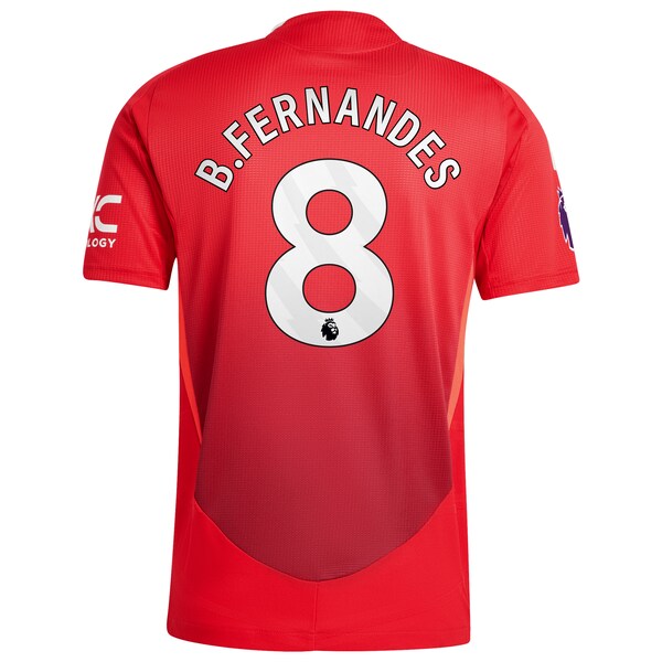 Bruno Fernandes Manchester United 2024/25 Home Authentic Player Jersey - Red