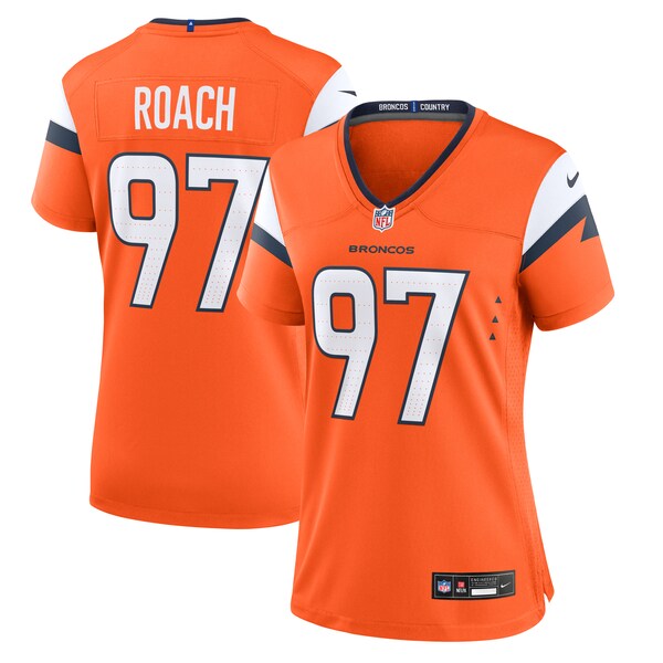 Malcolm Roach Denver Broncos Nike Women's Team Game Jersey -  Orange