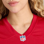 Alfred Collins San Francisco 49ers Nike Women's Team Game Jersey -  Scarlet