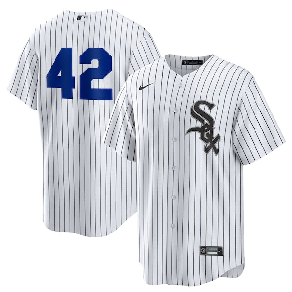 Chicago White Sox Nike Home  2025 Jackie Robinson Day Replica Jersey - White