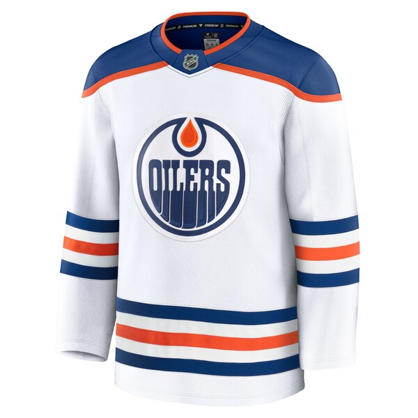 Edmonton Oilers  Away Premium Jersey - White/Royal