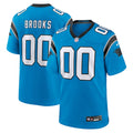 Jonathon Brooks Carolina Panthers Nike 2024 NFL Draft Alternate Game Player Jersey - Blue