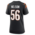 Garrett Nelson Cincinnati Bengals Nike Women's  Game Jersey -  Black