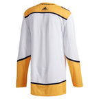 Nashville Predators adidas Away Authentic Jersey - White
