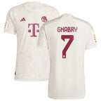 Serge Gnabry Bayern Munich adidas 2023/24 Third Authentic Jersey - White