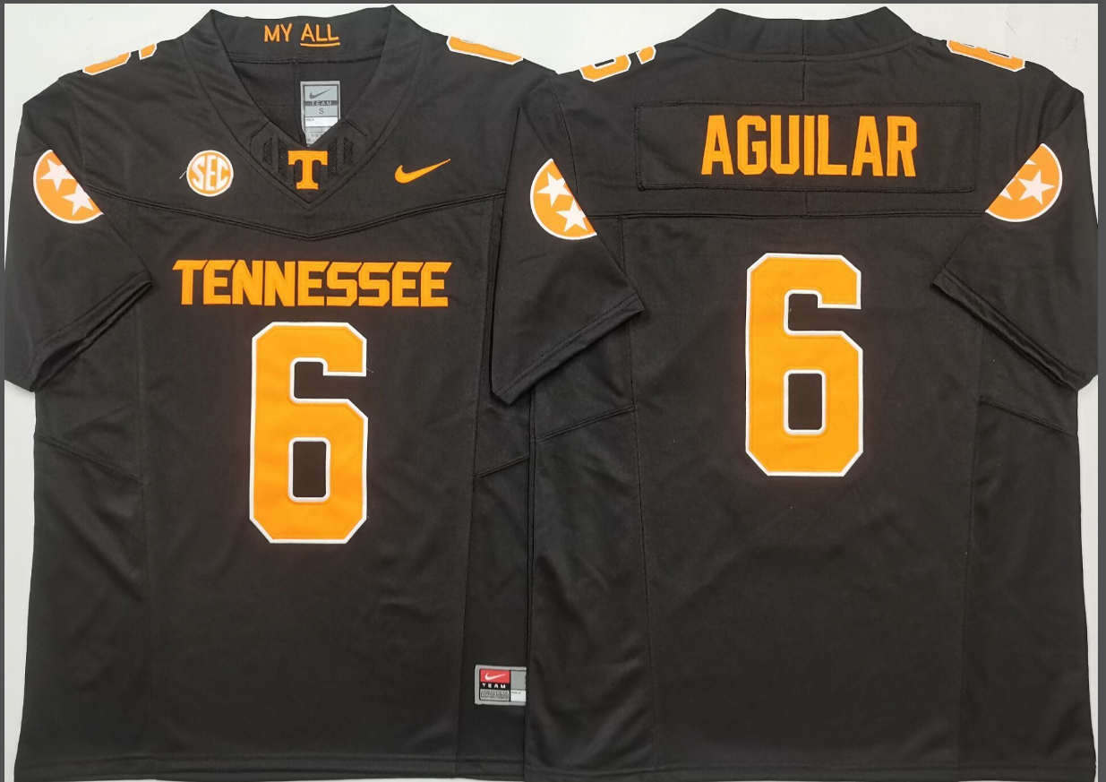 Andres Aguilar NCAA Tennessee Volunteers Nike Vapor Limited Jersey