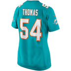 Zach Thomas Miami Dolphins Nike Women's Game Retired Player Jersey - Aqua