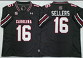 LaNorris Sellers NCAA South Carolina Gamecocks Under Armour Vapor Limited Jersey