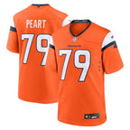 Matt Peart Denver Broncos Nike Team Game Jersey -  Orange