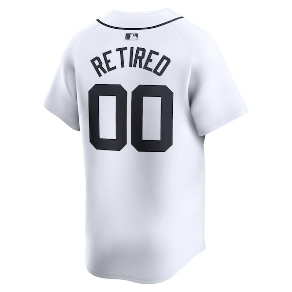Detroit Tigers Nike Home Limited Pick-A-Player Retired Roster Jersey - White