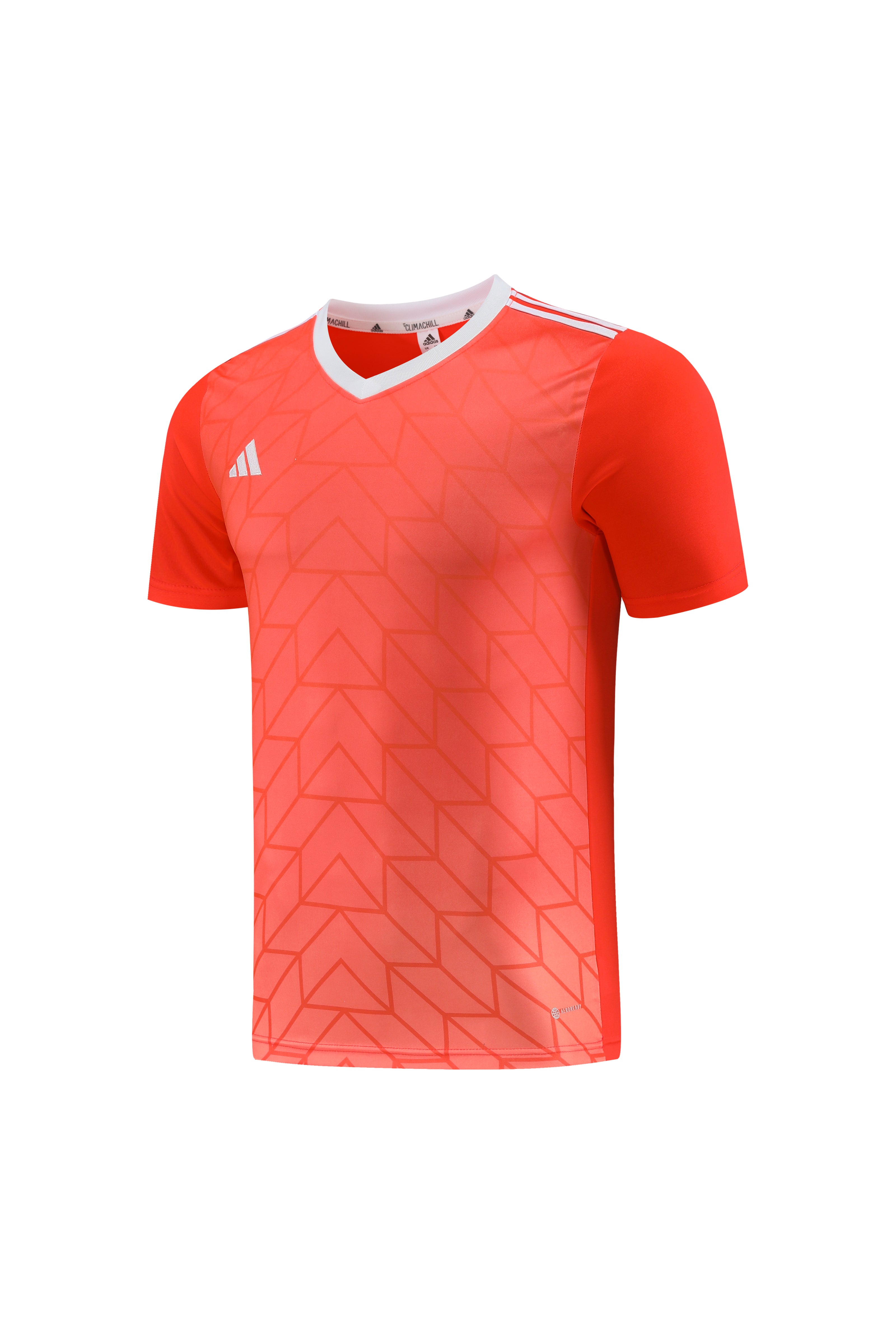 Adidas Short Sleeve Training Jersey Set - AD05- Vibrant Orange/Black