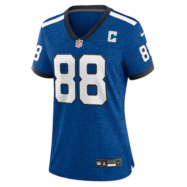 John Mackey Indianapolis Colts Nike Women's Indiana Nights Alternate Game Jersey - Royal/Royal