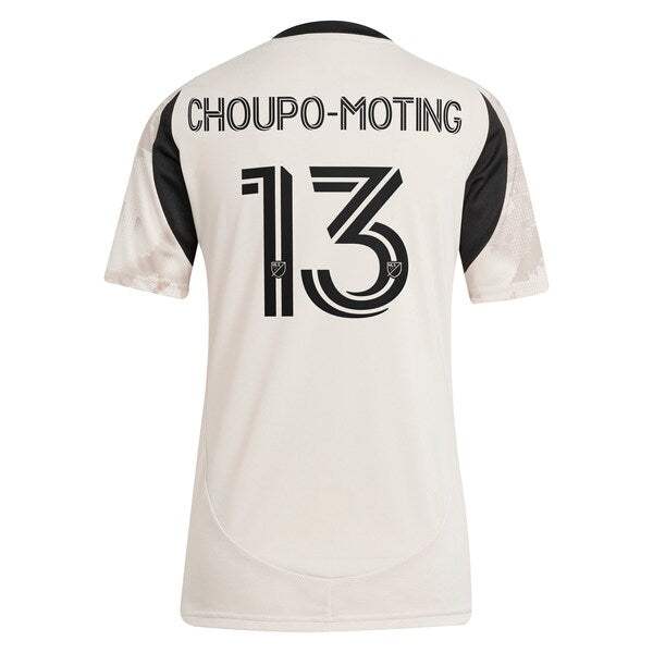 Eric Maxim Choupo-Moting New York Red Bulls adidas Women's 2025 Stone Kit Replica Player Jersey - Tan