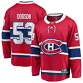 Noah Dobson Montreal Canadiens  Home Breakaway Jersey - Red