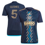 Jakob Glesnes Philadelphia Union adidas 2024 The XV Kit Replica Player Jersey – Navy