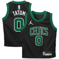 Jayson Tatum Boston Celtics Jordan Brand Preschool 2022/23 Replica Jersey - Statement Edition - Black