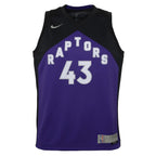 Pascal Siakam Toronto Raptors Nike Youth 2020/21 Swingman Player Jersey Black/Purple - Earned Edition