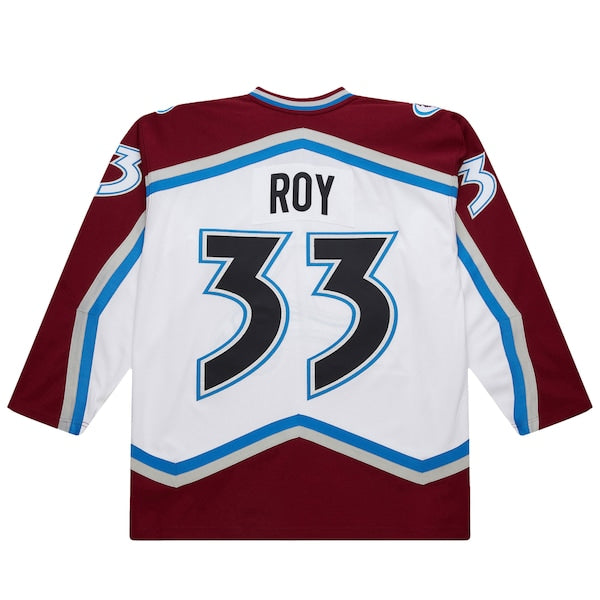 Patrick Roy Colorado Avalanche 2000-01 Power Play Jersey - White