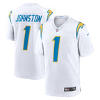 Quentin Johnston Los Angeles Chargers Nike Away Game Jersey - White/Navy/Royal