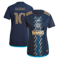Daniel Gazdag Philadelphia Union adidas Women's 2024 The XV Kit Replica Player Jersey – Navy