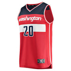 Alexandre Sarr Washington Wizards  Fast Break Replica Player Jersey - Icon Edition - Red
