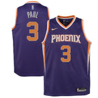 Chris Paul Phoenix Suns Nike Youth 2021/22 Diamond Swingman Jersey - Icon Edition - Purple
