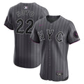 Juan Soto New York Mets Nike City Connect Elite Jersey - Gray