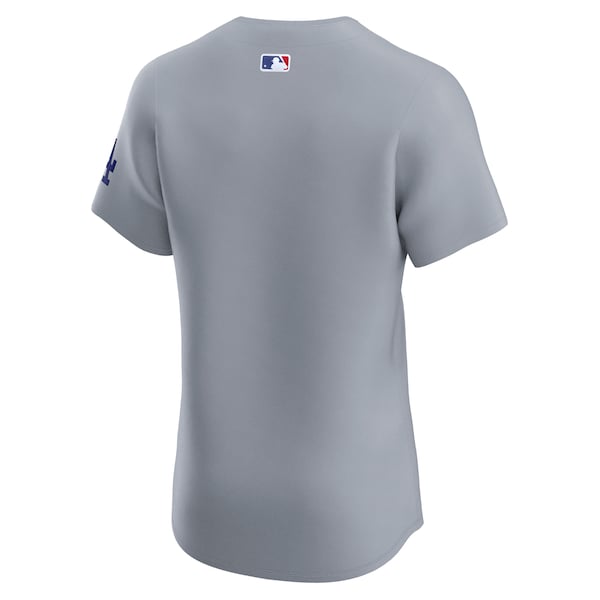 Los Angeles Dodgers Nike Alternate Vapor Premier Elite Patch Jersey - Gray