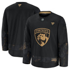 Florida Panthers  2024 Military Appreciation Practice Jersey - Black